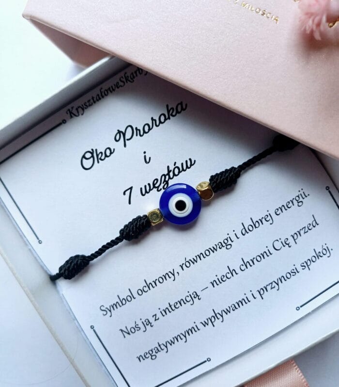 Oko Proroka na czarnym sznurku