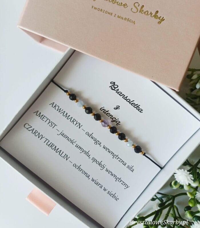 Akwamaryn,  Turmalin & Ametyst