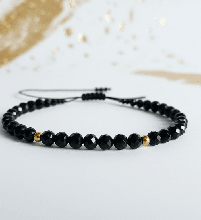 Bransoletka Czarny Turmalin