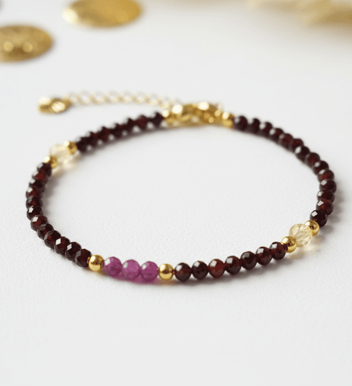 Bransoletka Granat, Cytryn & Rubin