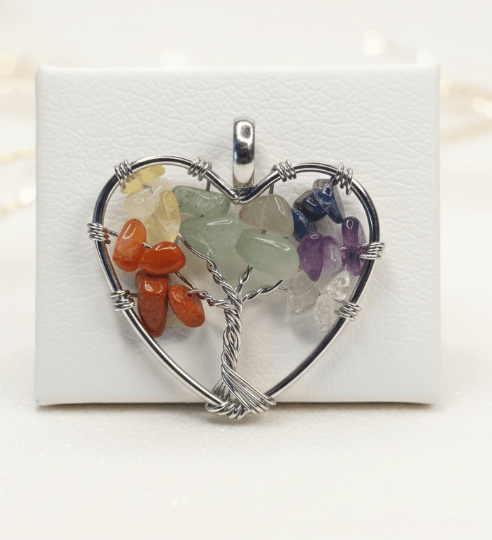 Wisiorek Drzewo Życia & siedem czakr