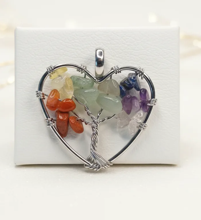 Wisiorek Drzewo Życia & siedem czakr