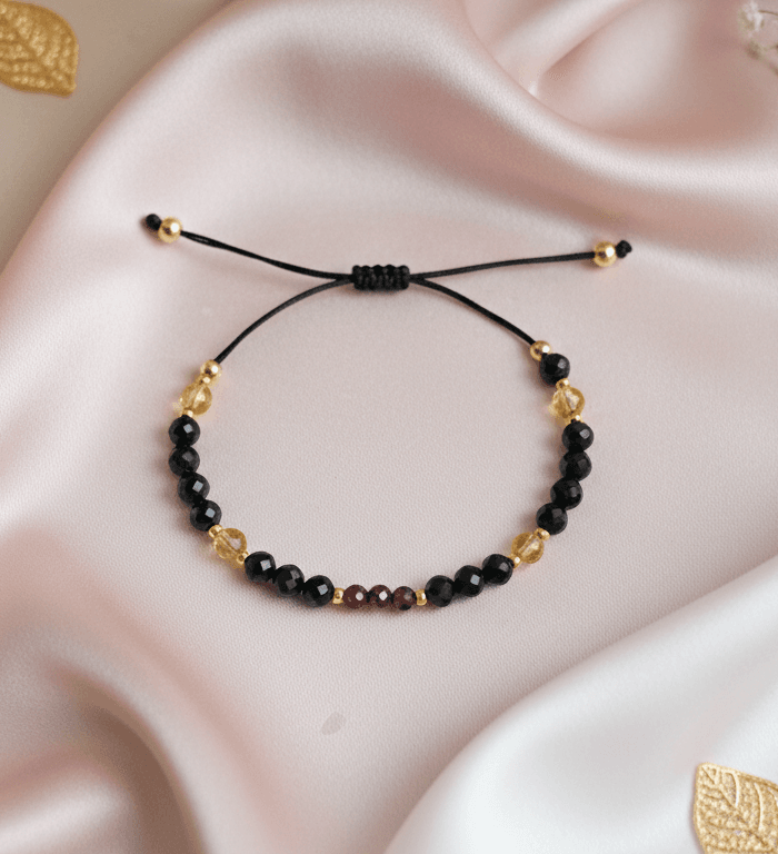 Turmalin, Cytryn & Granat