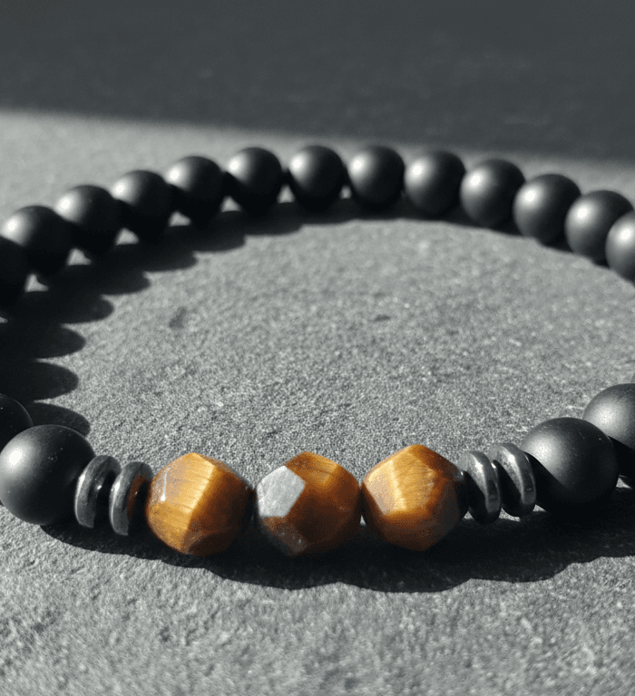 Onyx, Tygrysie Oko & Hematyt